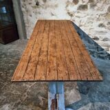 Table bistrot / de travail française ancienne, vers 1920