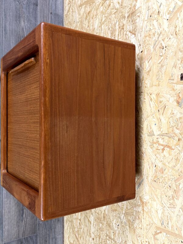 1960s 1970s Teak Sideboard Credenza Cabinet Danish Modern Design Denmark