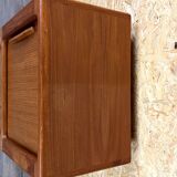 1960s 1970s Teak Sideboard Credenza Cabinet Danish Modern Design Denmark