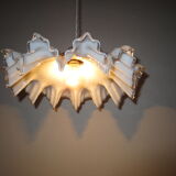 Old porcelain hanging and white opaline