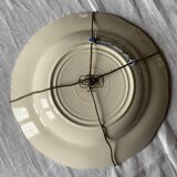 Obernai plate by henri loux sarreguemines earthenware factory