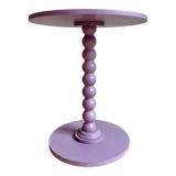 Side table with spool base