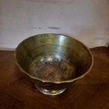 Brass pot cover