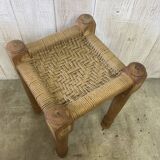 Set of 2 rope stools