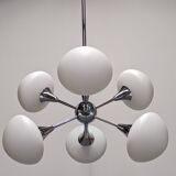 Space Age Sputnik chandelier with 6 lights, 50s-60s