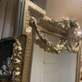 Large Napoleon style mirror
