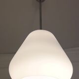 Lustre work Italian glass opalin white