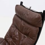 Fauteuil lounge et ottoman Siesta par Ingmar Relling pour Westnofa Norvège 1960