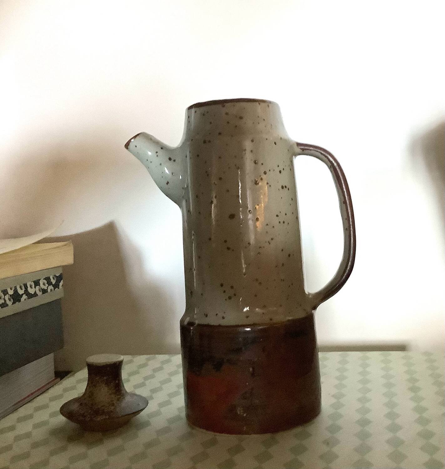 Japanese peasant stoneware coffee maker