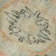 9x10 Soft Peach Turkish Vintage Rug, 186x287 Cm