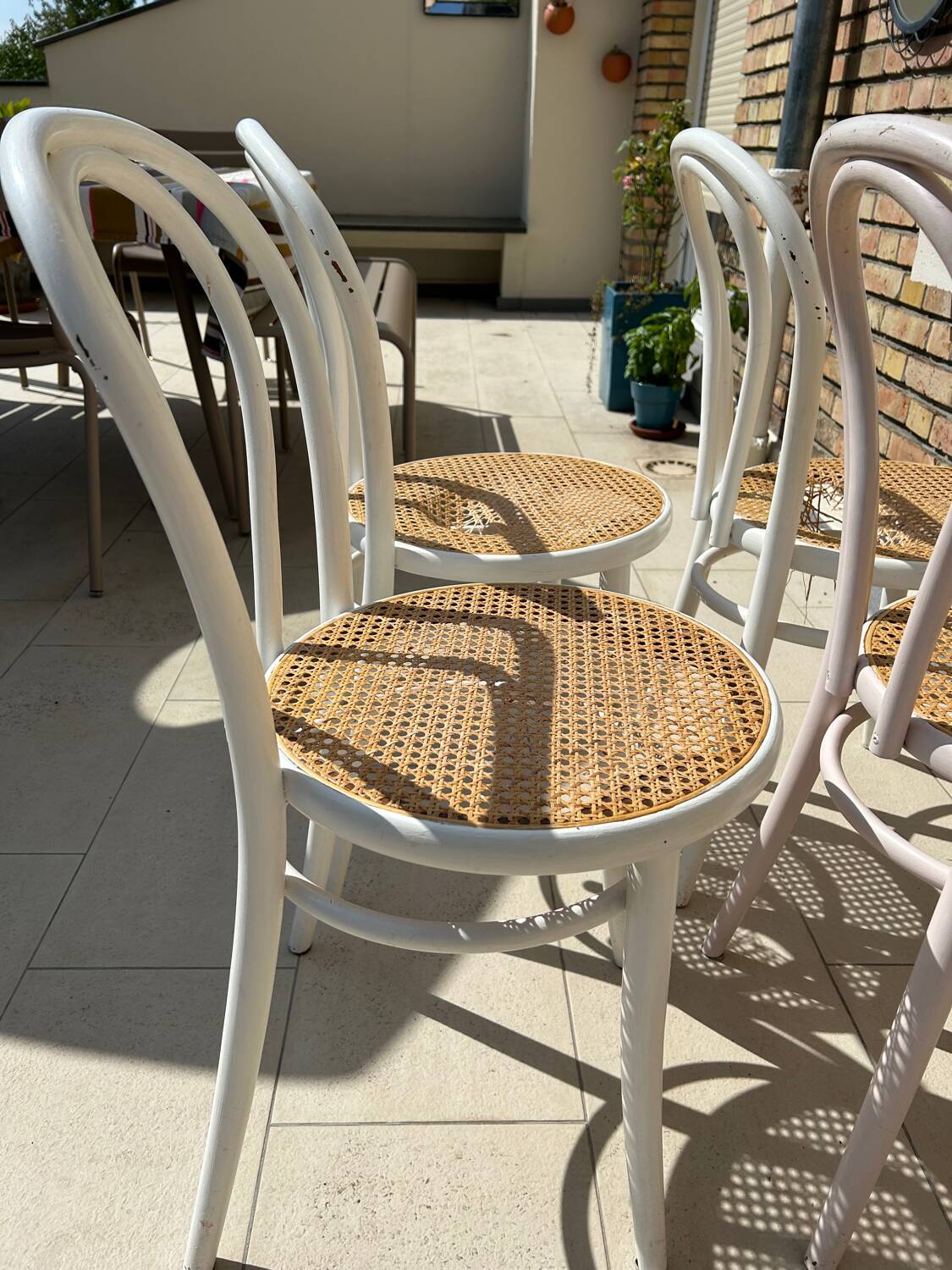 Set of 4 bistro chairs