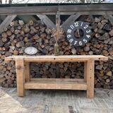 Renovated carpenter's workbench