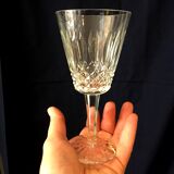 Suite of 12 crystal size wine glasses