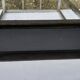 Stainless steel umbrella stand H 45 cm from the 50s