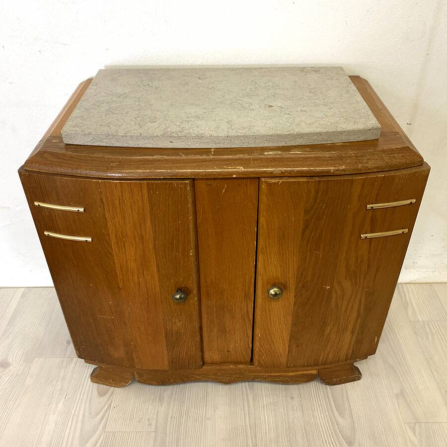 Vintage 40's bedside table