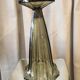 Czechoslovak smoked glass vase from the 1970s