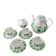 Porcelain tea service Sia Model "Evergreen"