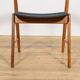 Mid-Century Danish Teak Chairs from Korup Stolefabrik, Denmark, 1960.