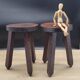 Pair of tripod stools square feet