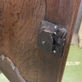 19th century 2-body sideboard in light oak