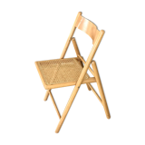 Cane folding chair