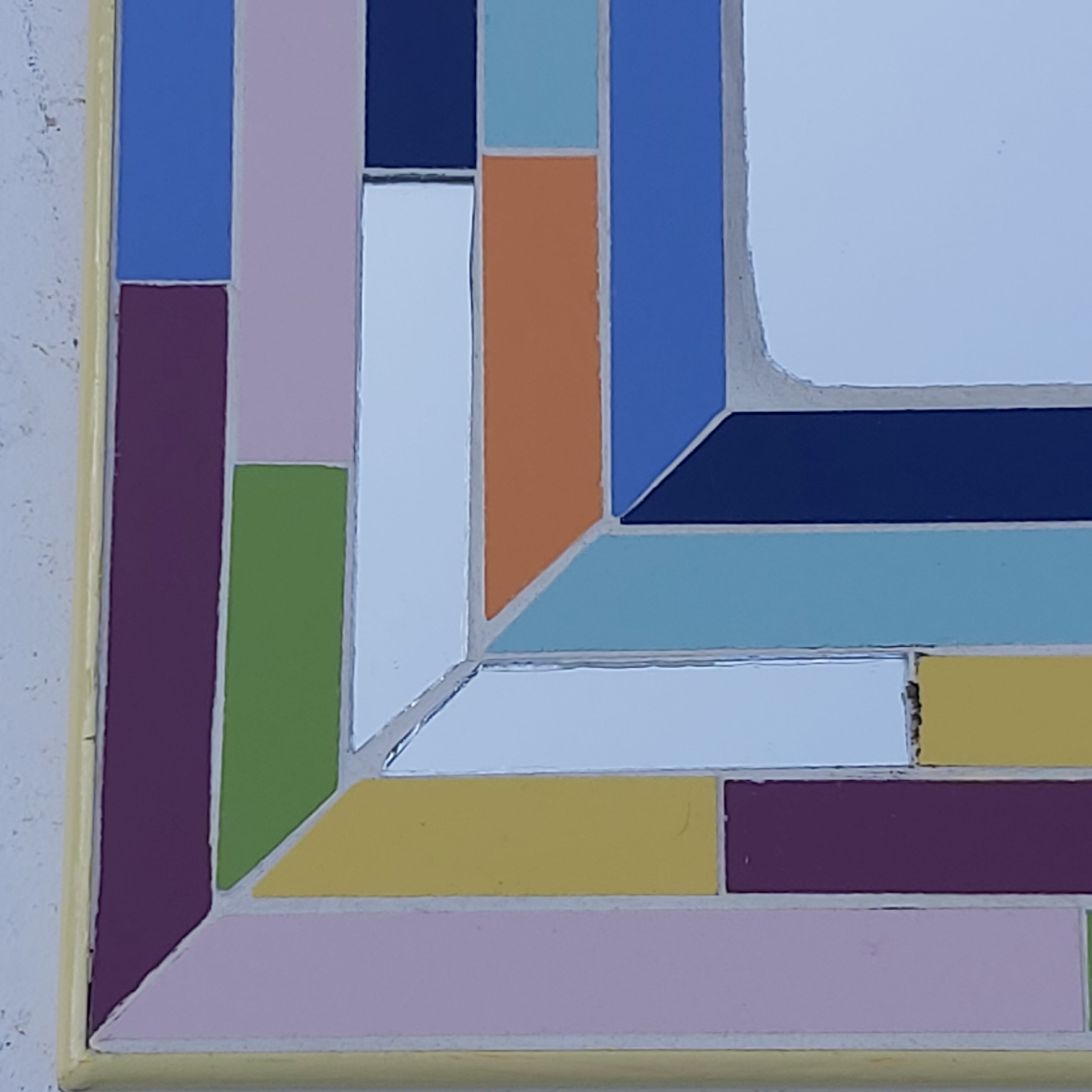 Mirror tiled - 32x33cm