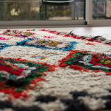 Berber ourika to rhombuses 125 x 180 cm