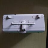 Old sheet metal medicine box