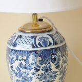 Boch Keramis Ceramic Table Lamp - Delft Style Earthenware Table Lamp