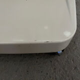 Side table on casters