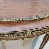 Louis XV style curved display case