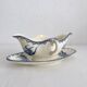 Antique ironstone sauceboat “Summer” Clairefontaine