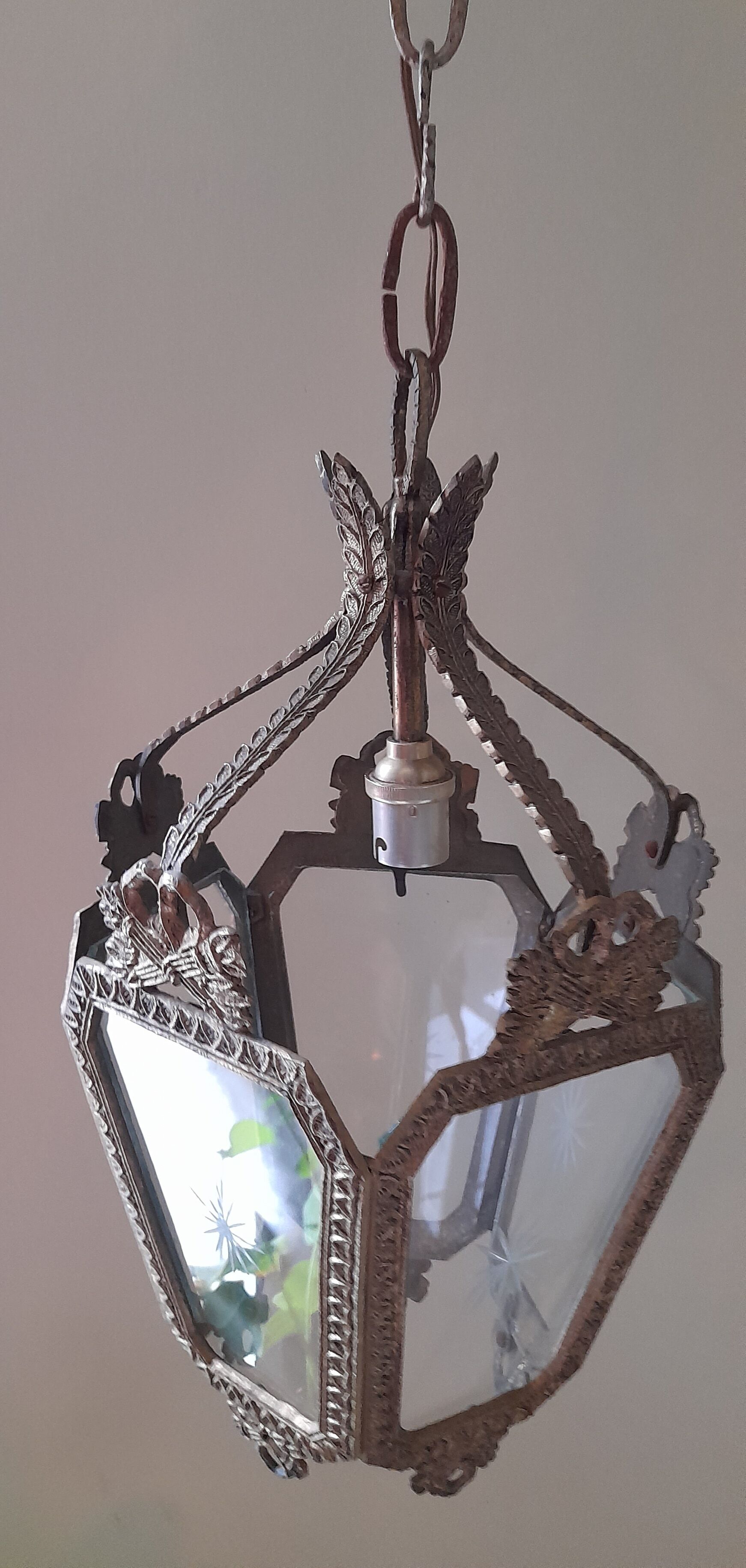 Louis xv style cage chandelier