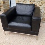 Leather armchair