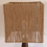 Lamp in chamotte ceramic and rope 1960