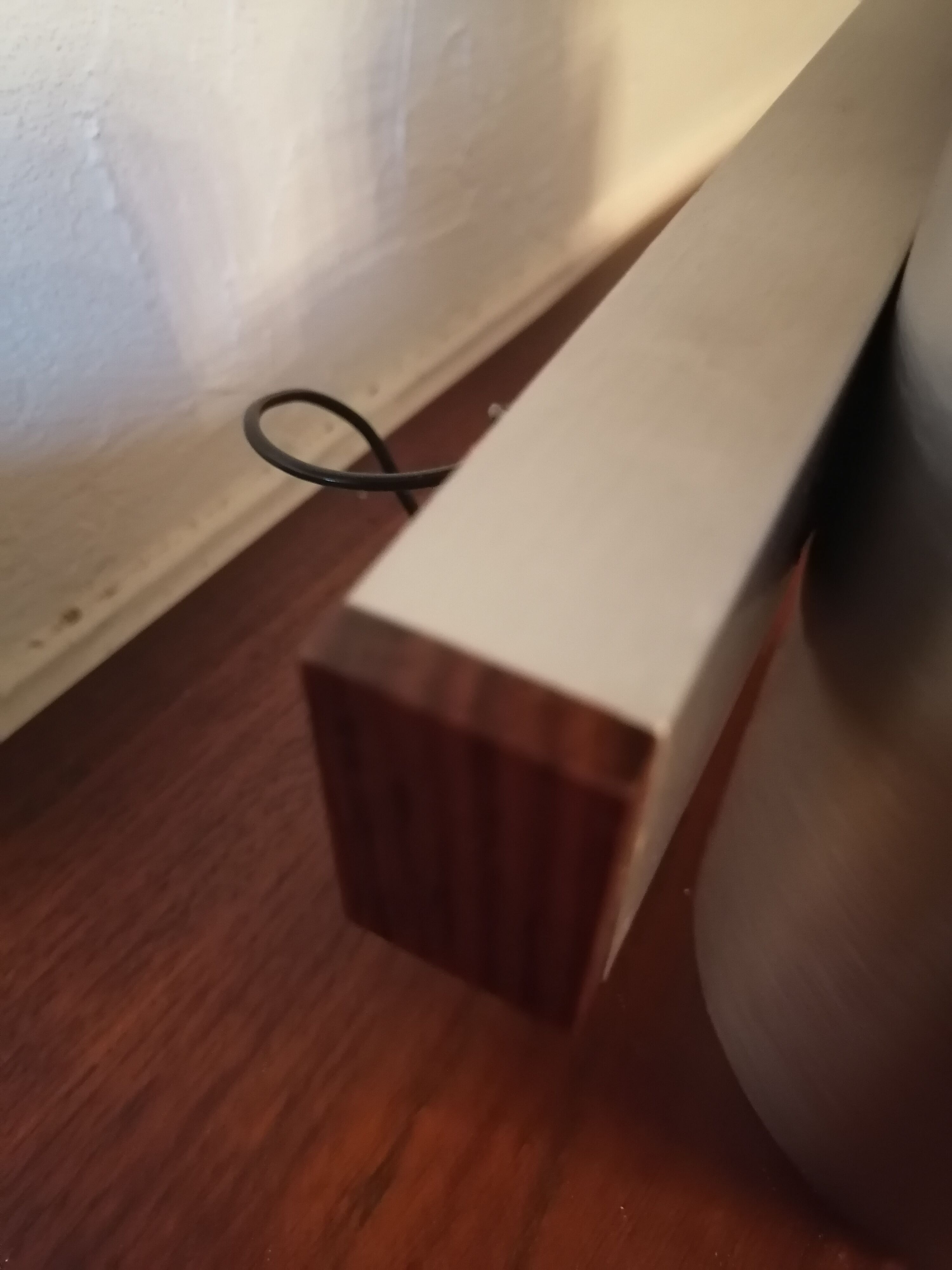 Wall lamp vintage double steel brush style space age