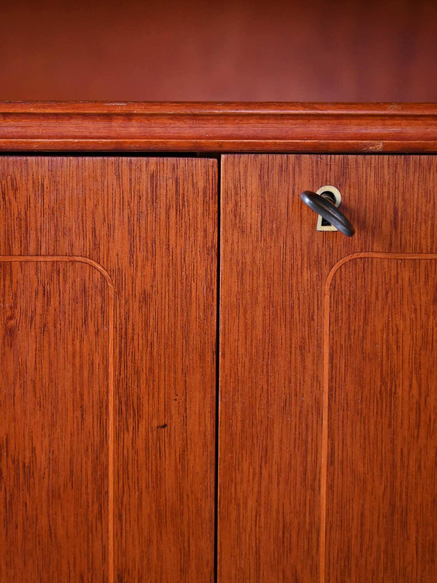 Vintage original 1960s Danish style bookcase