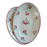 2 antique dishes K&G Lunéville