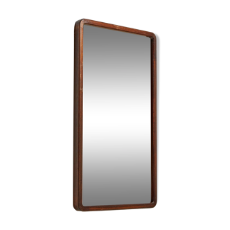 Oak framed mirror