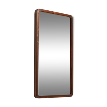Oak framed mirror
