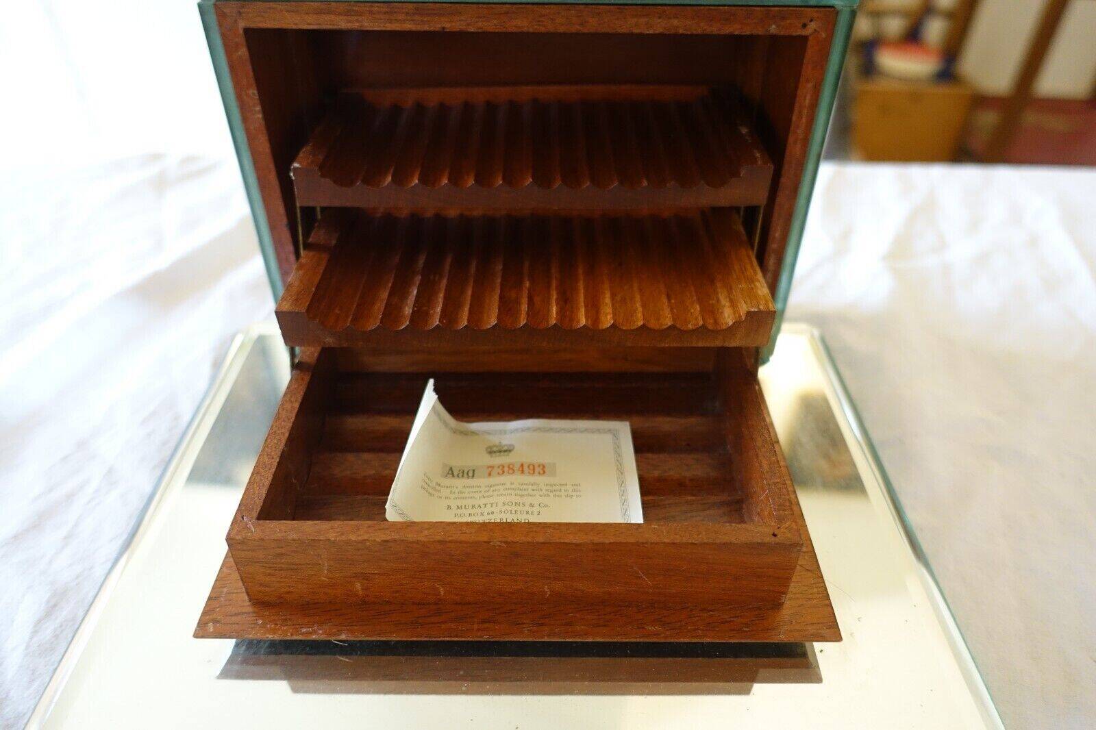 Designer cigarette box from the 70s/80s muratti