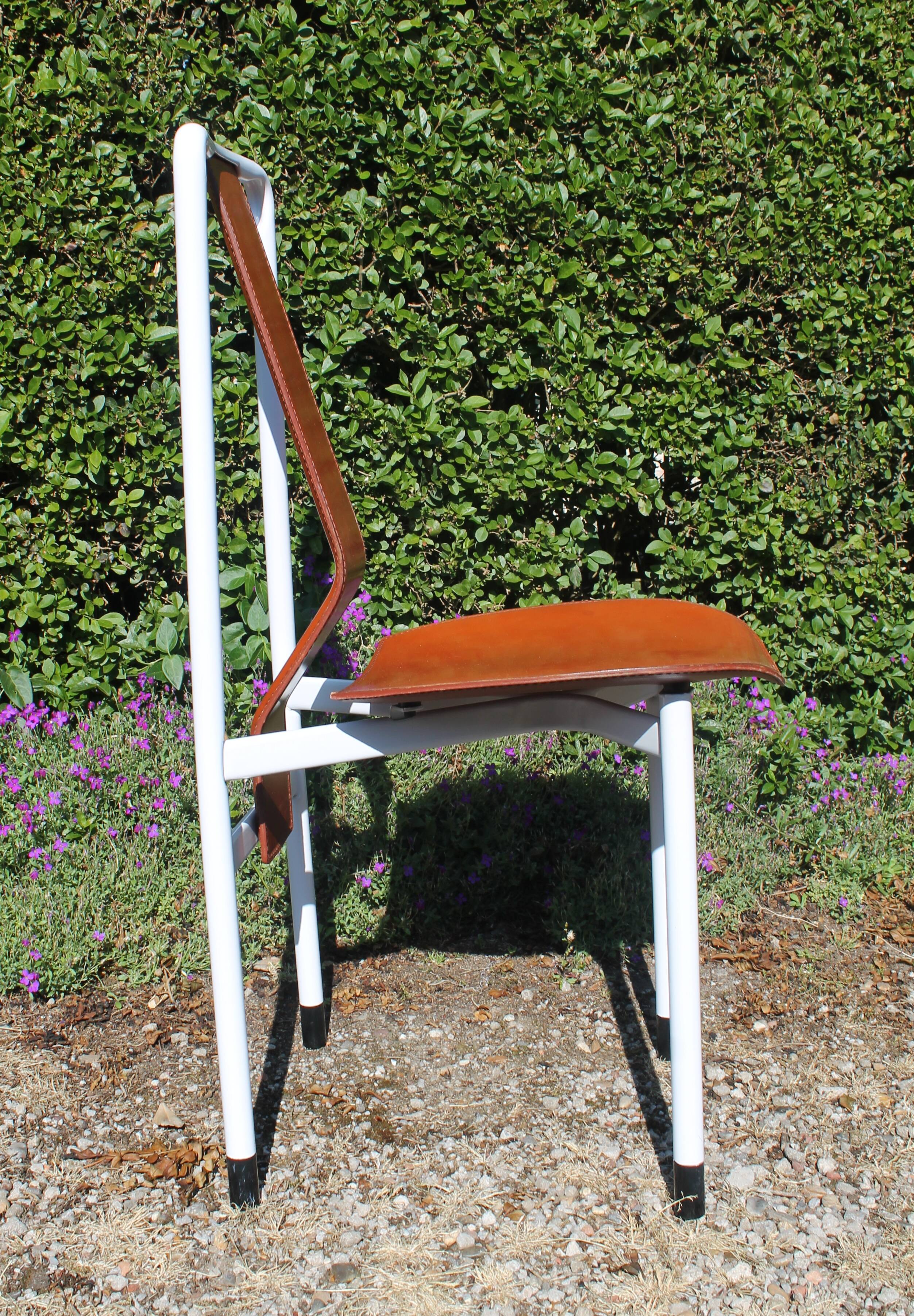 A. Castiglioni Irma serie of 6 chairs for Zanotta