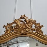 Ornate antique french mirror c1860
