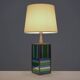 Philippe Barbier rare mirror lamp circa 1970