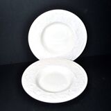 Wedgwood set of 2 pasta plates, Patrician garland, England