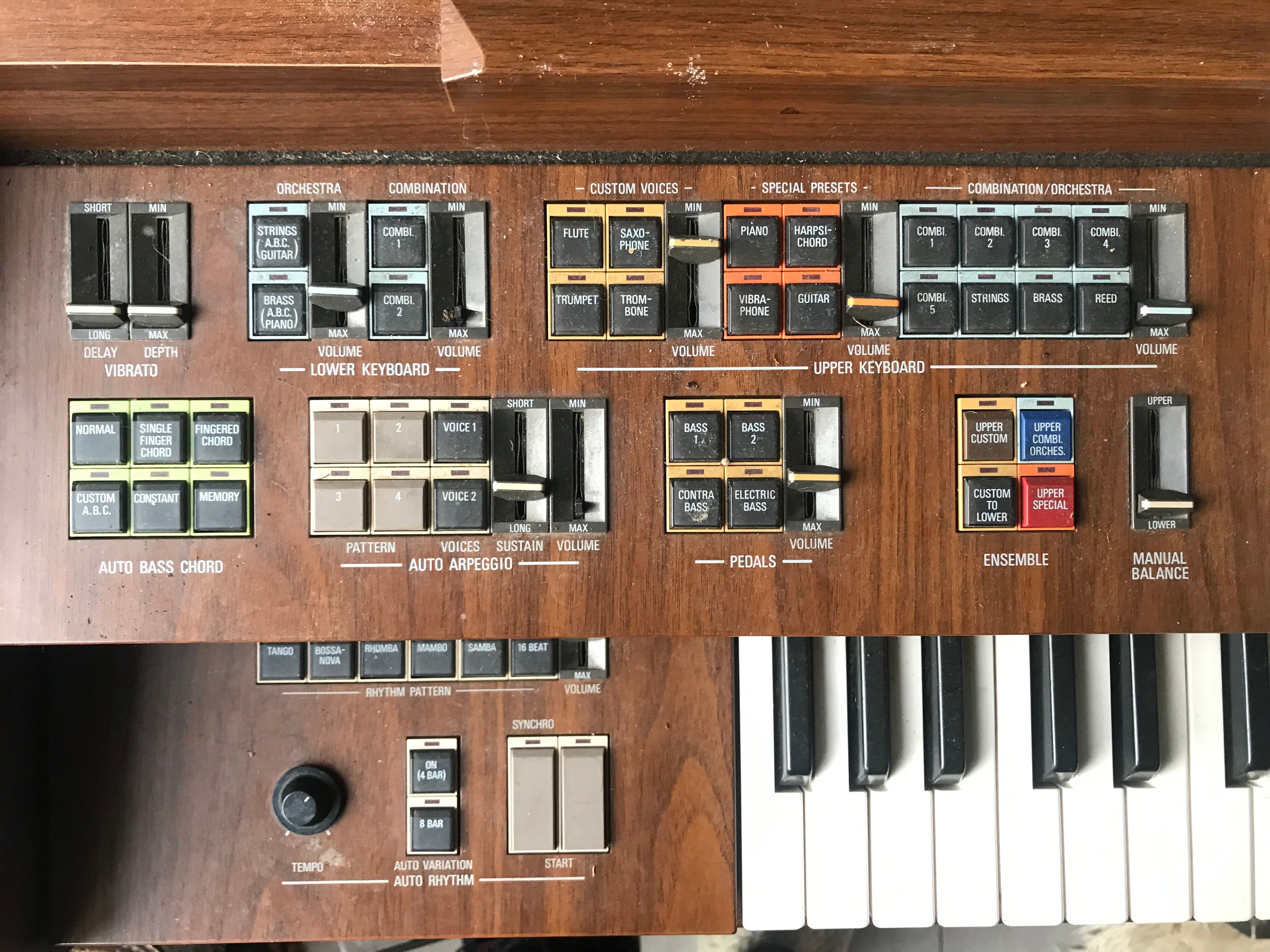 Yamaha Electone FE30 double keyboard organ
