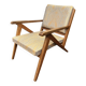 Vintage wooden armchair from the 1960s