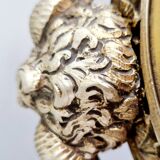 19th century Empire style gilded bronze cassolette lamp
