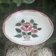 Fruit cup on pedestal in earthenware HBCM service Saida 1920