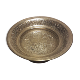 Coupe en laiton gravée